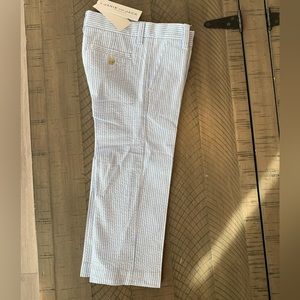 Janie and Jack seersucker pants 2T